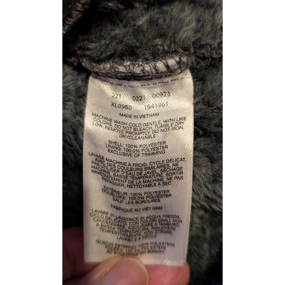 Columbia Womens Fire Side II Sherpa Fleece 1/4 Zip Pullover Nocturnal Blue Large - Picture 9 of 12